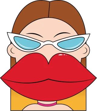 Portrait mascot